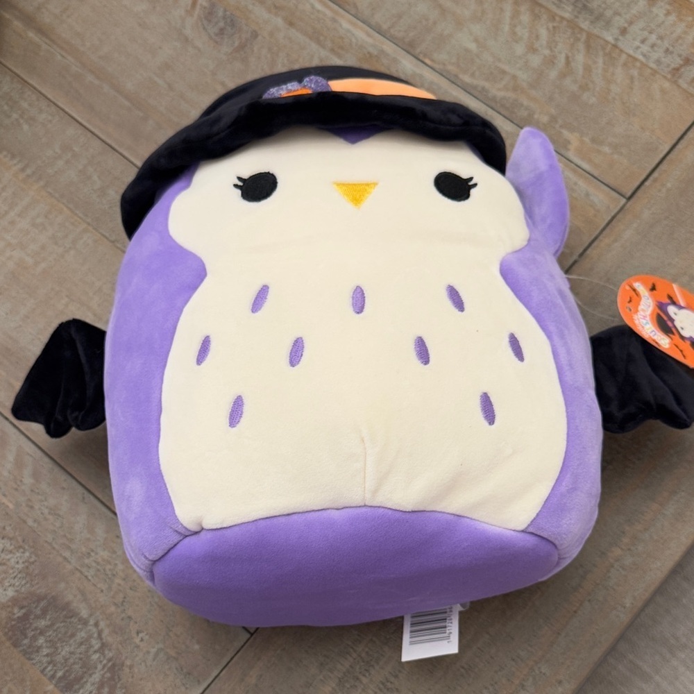 NWT squishmallow Halloween treat pail